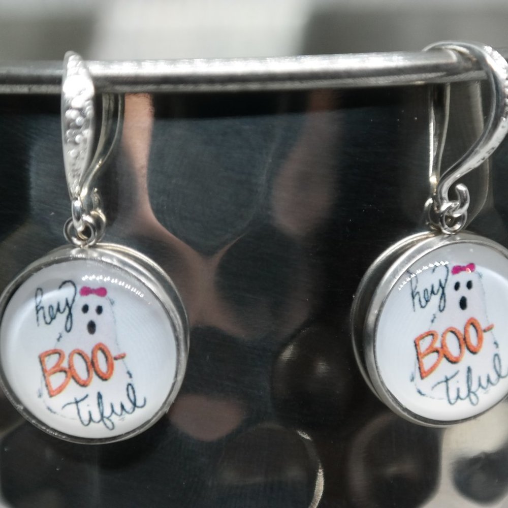 Halloween ghosts stud earrings